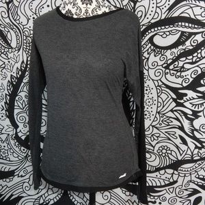 Avia mesh arm long sleeved active top
